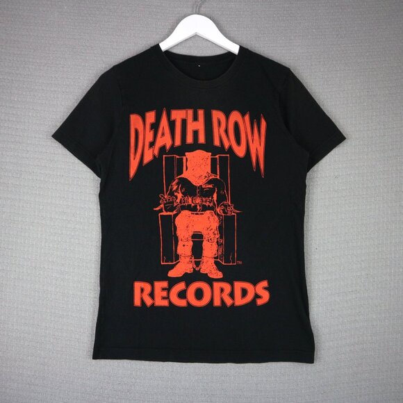 Death Row Records Large Logo Mens Medium - Picture 1 of 6